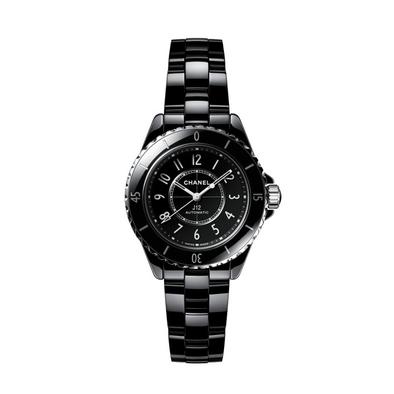 샤넬 J12 칼리버 12.2 시계 33MM 블랙 H5696