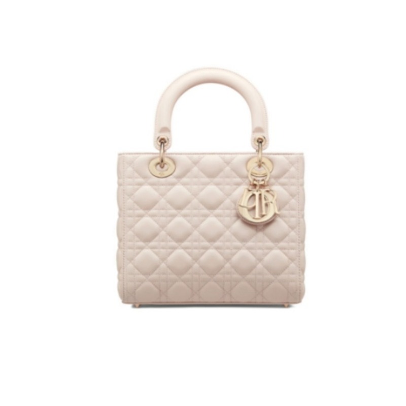 디올 레이디 DIOR 미디엄백 파우더핑크 M0565ONGE_M413