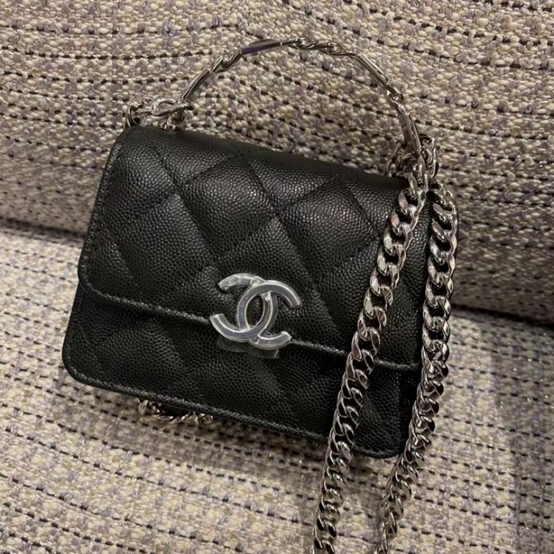 샤넬 체인 달린 코코 로고 미니백 블랙 AP2758 B07966 94305