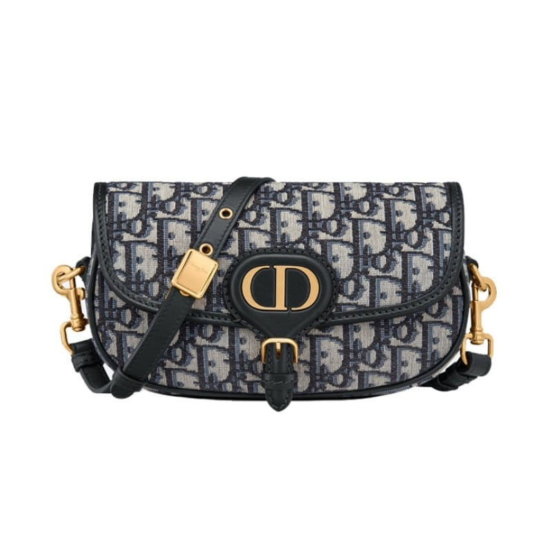 디올 BOBBY EAST-WEST 백 블루 Dior Oblique M9327UTZQ_M928
