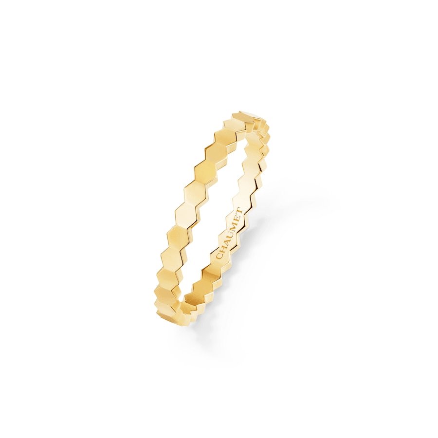 쇼메 비드쇼메 비마이러브 링 반지 옐로우골드 081885