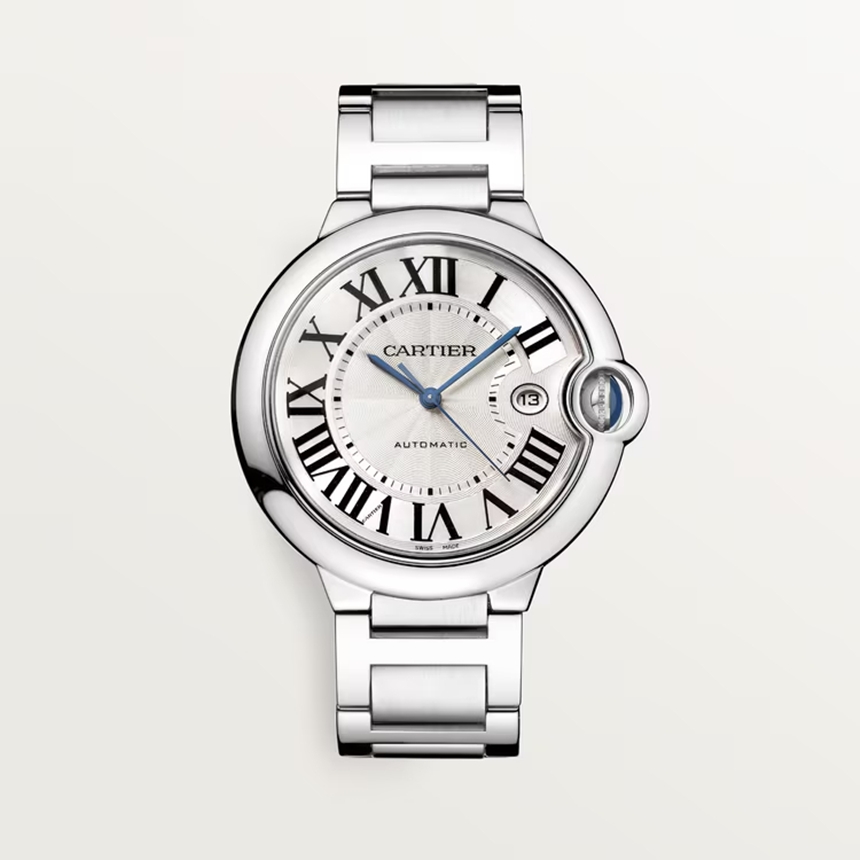 까르띠에 발롱 블루 드 까르띠에 워치 42mm 오토매틱 스틸 실버 W69012Z4