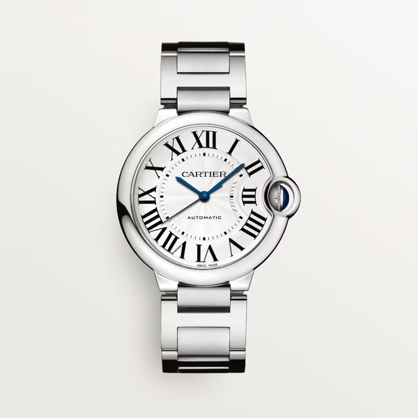 까르띠에 발롱 블루 드 까르띠에 워치 36mm 오토매틱 스틸 실버 WSBB0048
