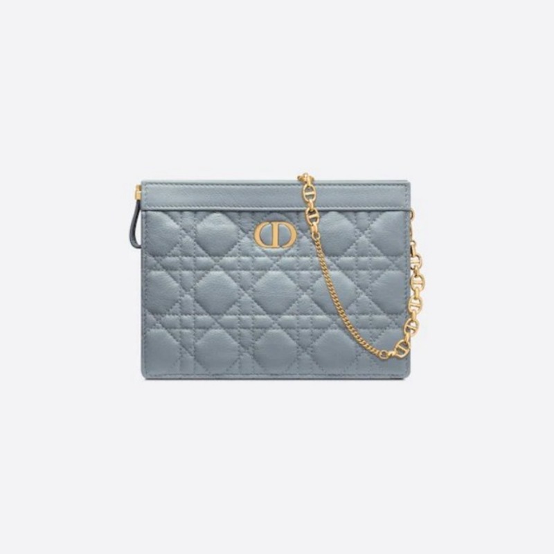 디올 DIOR 카로 체인 지퍼 파우치 S5106UWHC M81B