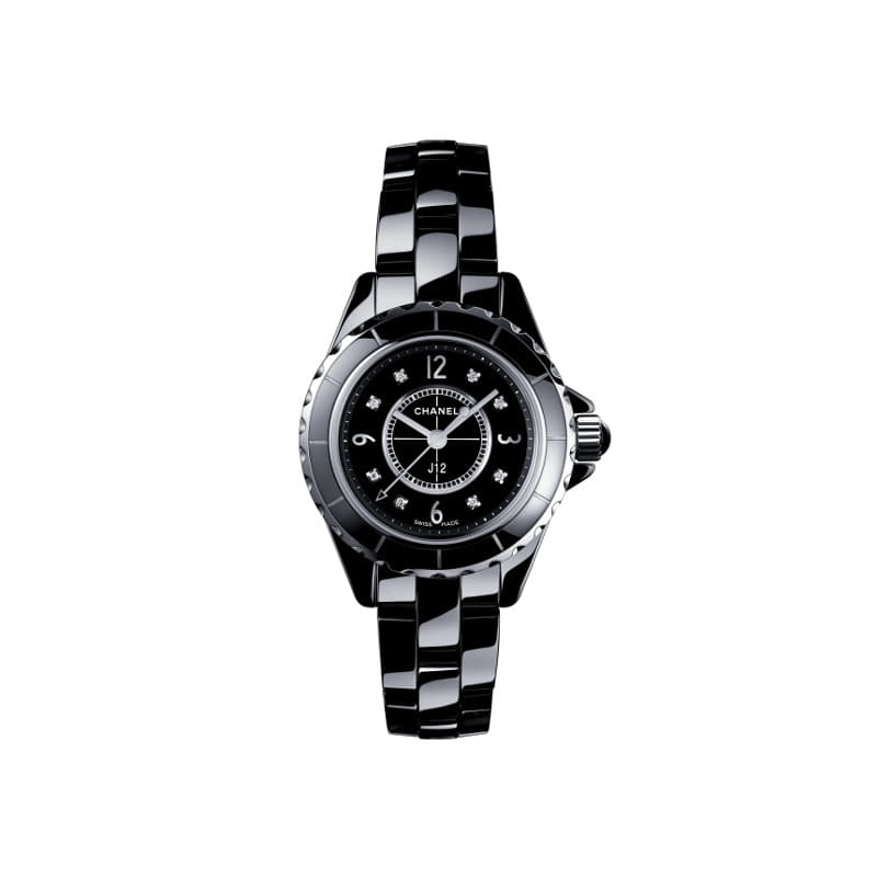샤넬 J12 시계 29MM 블랙 다이아 H2569