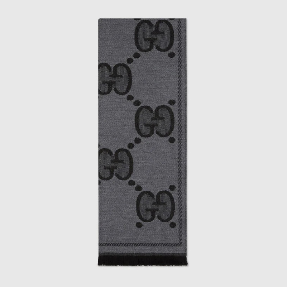 구찌 GG 울 자카드 스카프 598189 4G200 1460