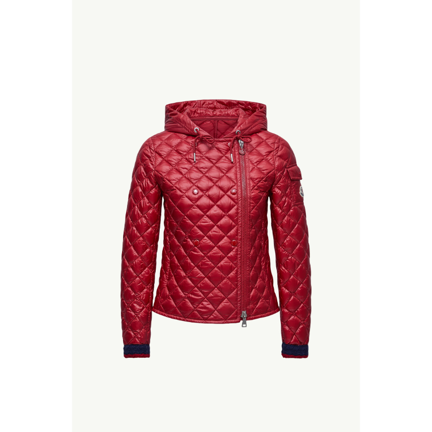 몽클레어 코르벨린 CORBELIN 다이아몬드 퀼팅 숏 다운 재킷 패딩 레드 K20931A00019597YG46C