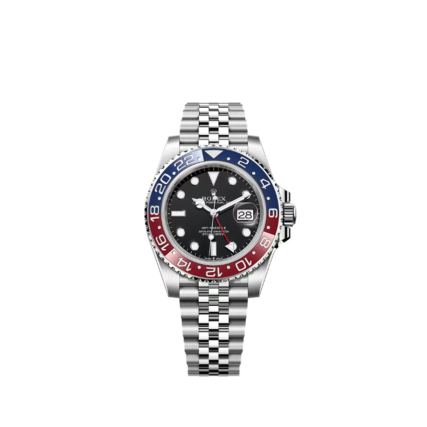 롤렉스 GMT 마스터 2 시계 블랙 다이얼 5열 126710BLRO
