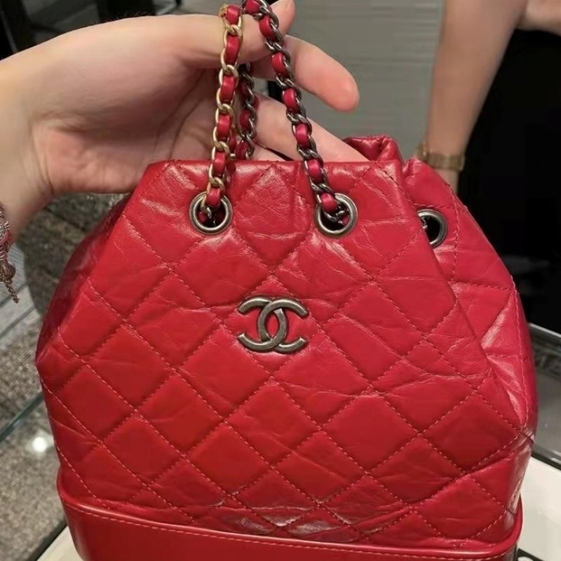 샤넬 가브리엘 스몰 백팩 레드 A94485 Y61477