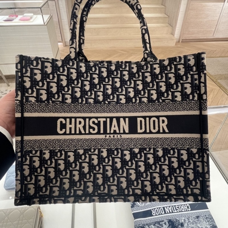 디올 DIOR BOOK 토트 미디엄 백 M1296ZRIW M928