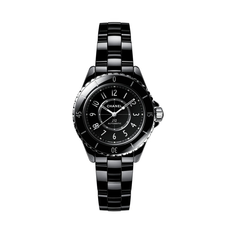 샤넬 J12 칼리버 12.2 시계 33MM 블랙 H5696