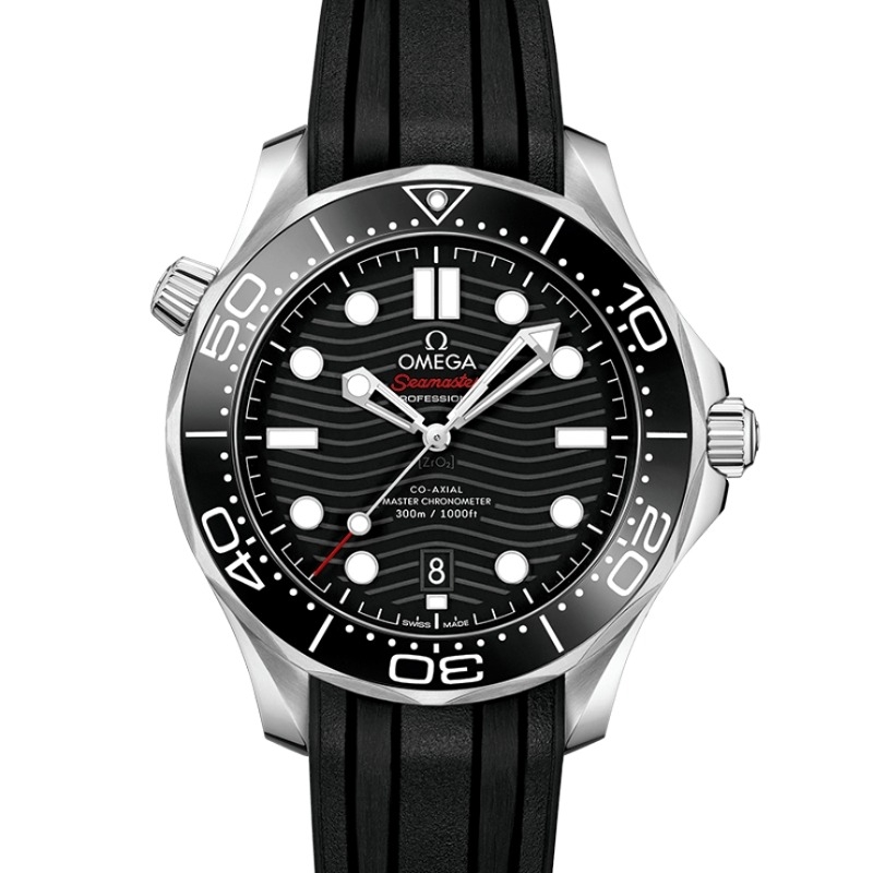 오메가 씨마스터 다이버 300M 마스터 크로노미터 42MM 블랙 21032422001001
