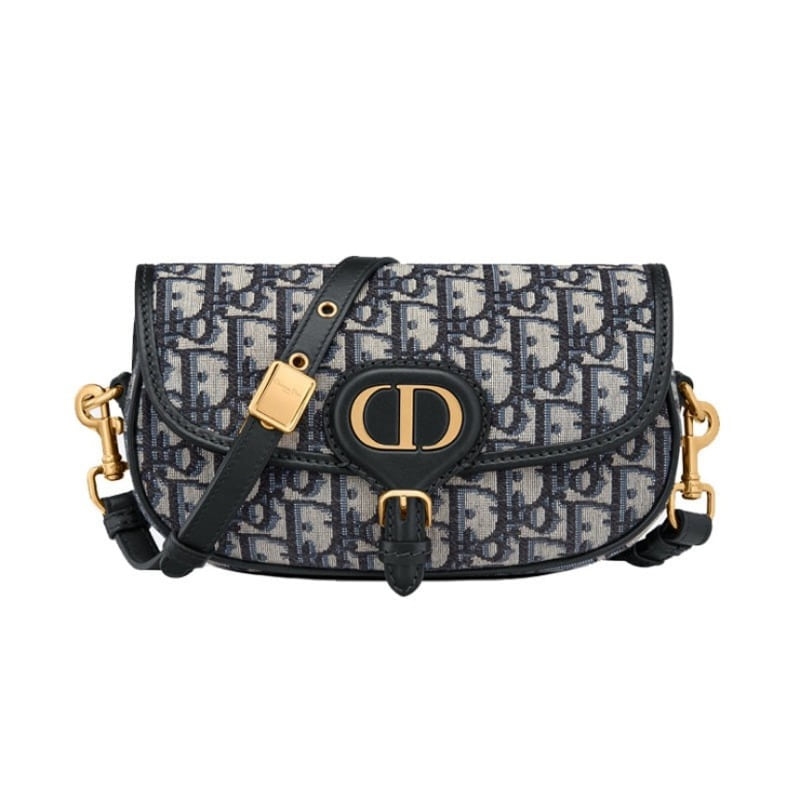 디올 BOBBY EAST-WEST 백 블루 Dior Oblique M9327UTZQ_M928