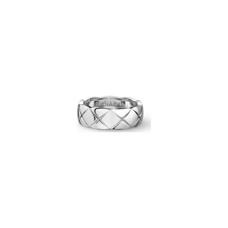 샤넬 코코 크러쉬 링 18K 화이트 골드 스몰 J10570