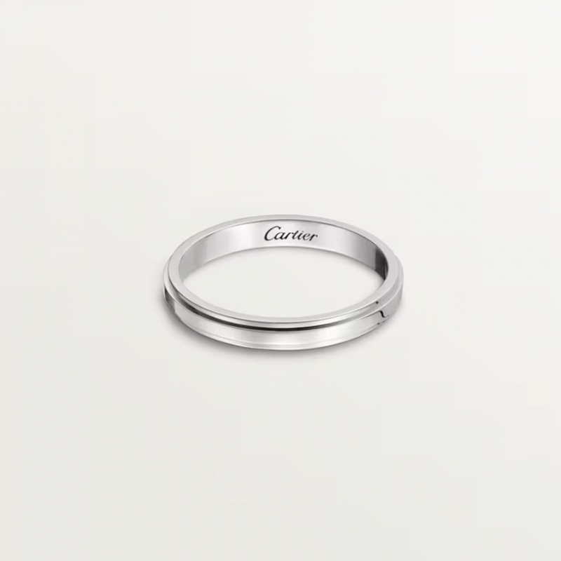 까르띠에 다무르 웨딩 링 반지 2.5mm 플래티늄 B4093900
