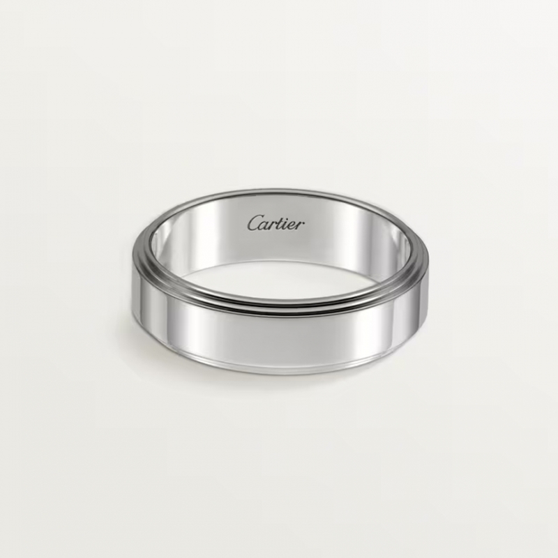 까르띠에 다무르 웨딩 링 반지 6mm 플래티늄 B4224300