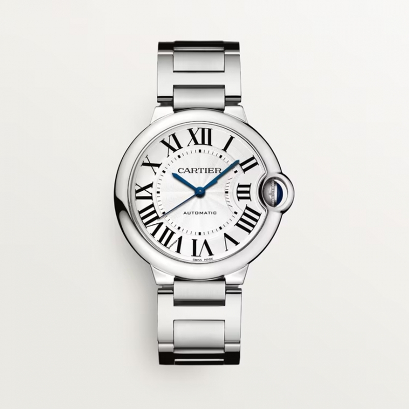 까르띠에 발롱 블루 드 까르띠에 워치 36mm 오토매틱 스틸 실버 WSBB0048