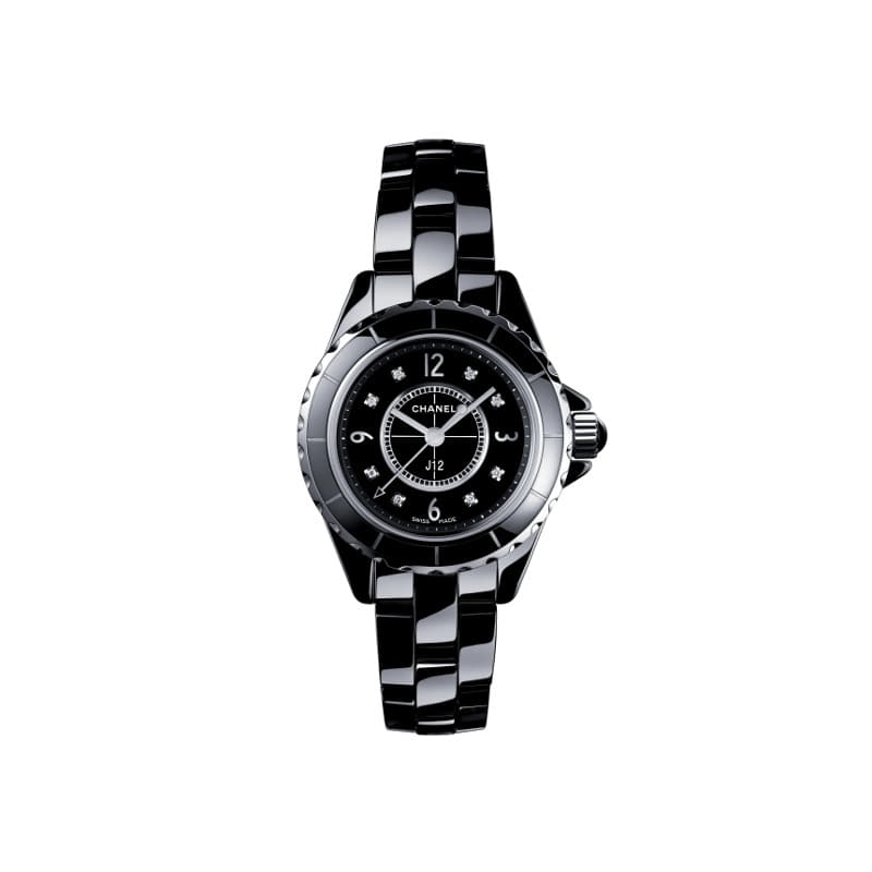 샤넬 J12 시계 29MM 블랙 다이아 H2569