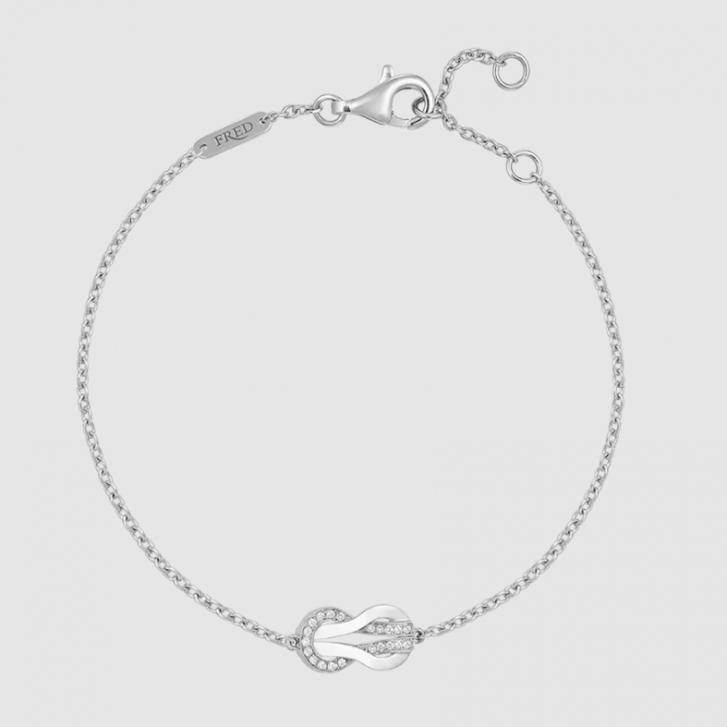 프레드 샹스 인피니 브레이슬릿 스몰 팔찌 다이아몬드 세미파베 화이트골드 6B0993