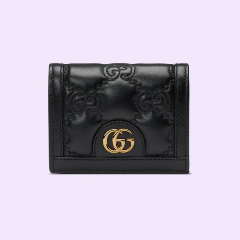 구찌 GG 마틀라세 카드 지갑 블랙 723786 UM8IG 1000