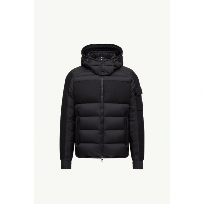 몽클레어 바르부스텔 BARBUSTEL HOODED SHORT DOWN JACKET 블랙 K20911A00250596K7999