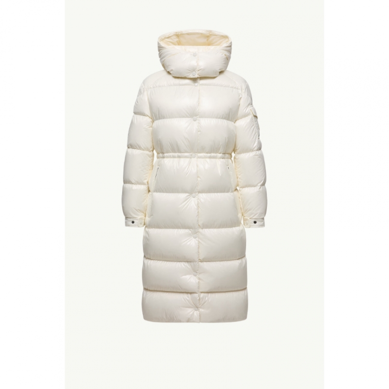 몽클레어 카베타즈 CAVETTAZ HOODED LONG DOWN JACKET 화이트 K20931C0001668950034