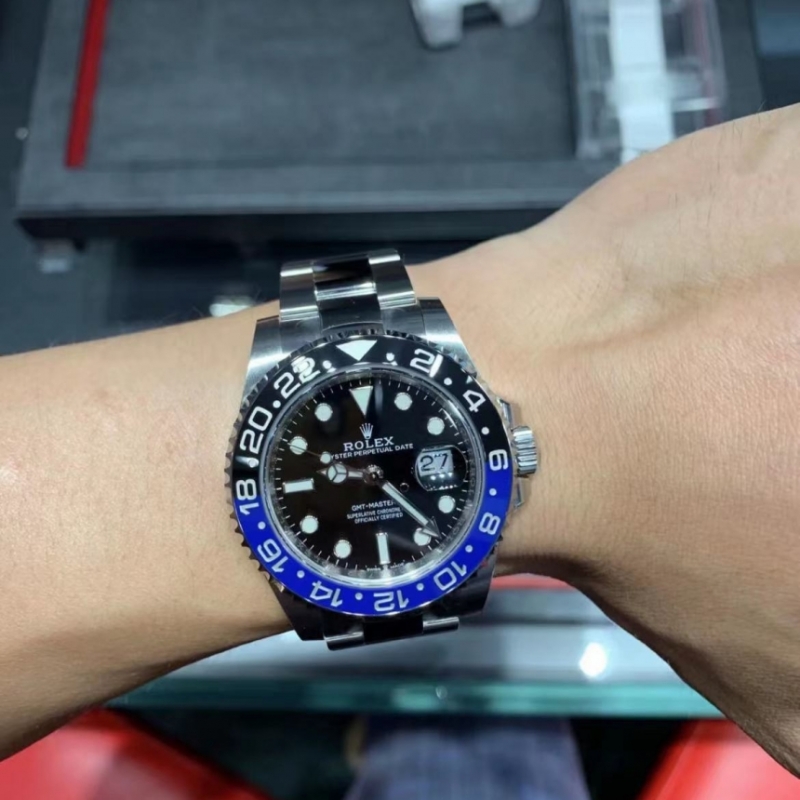 롤렉스 GMT 마스터2 배트맨 블루 블랙 M126710BLNR-0003