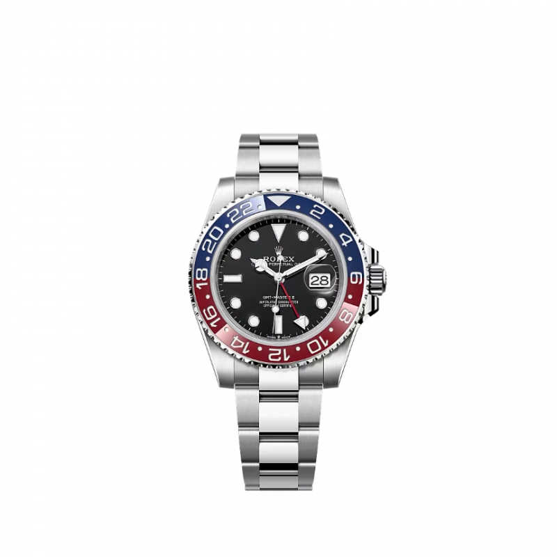 롤렉스 GMT 마스터 2 시계 블랙 다이얼 3열 126710BLRO